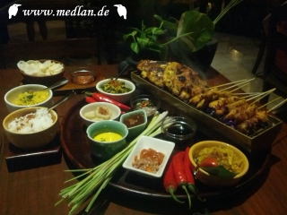 Abendessen im Bumbu Bali